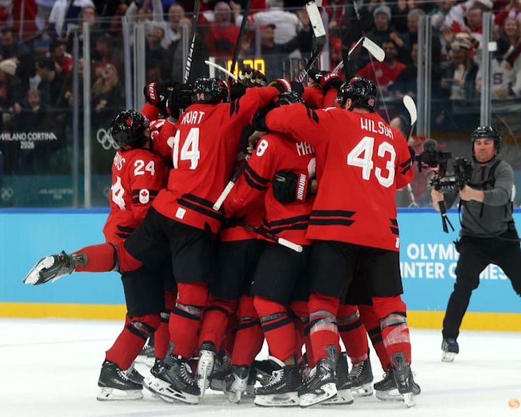 Ice hockey-Canada survive OT thriller with Czechs to reach men's semis