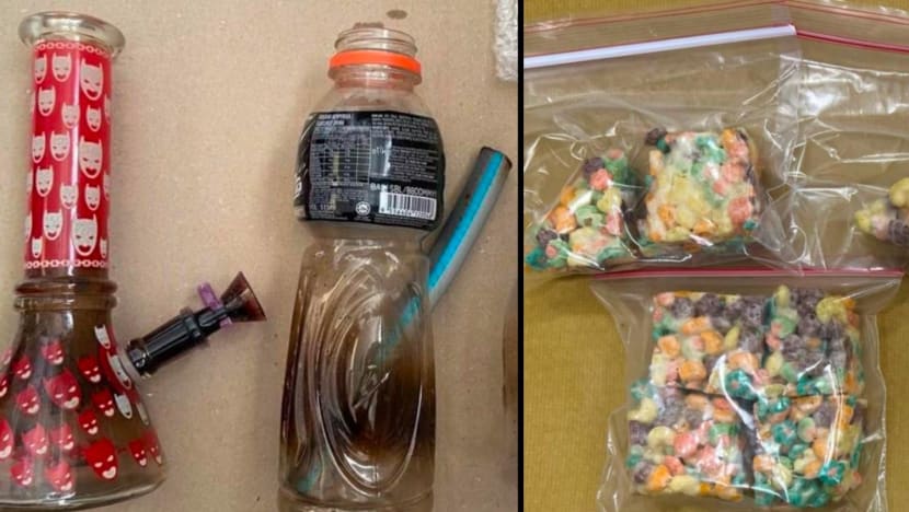 5 teens arrested for suspected drug offences, including 14-year-old who handed in cannabis to police with father 