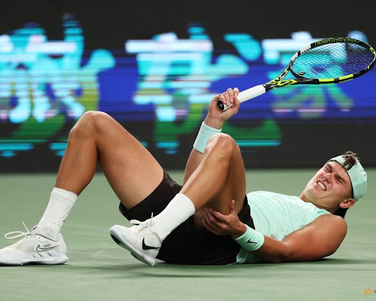 Sinner withdraws from US open due to knee injury, Draper and Rune also out
