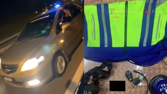 涉假冒警察追车 马国两名男子落网