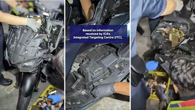 移民局起获400多包漏税烟 32岁马国摩托车骑士被捕