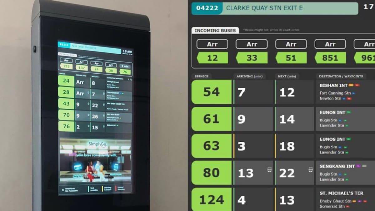 New displays that offer commuters more information to be installed at ...