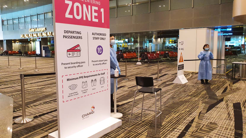 Amid threat of more virulent strains, Changi Airport tightens Covid-19 measures with zoning, movement curbs