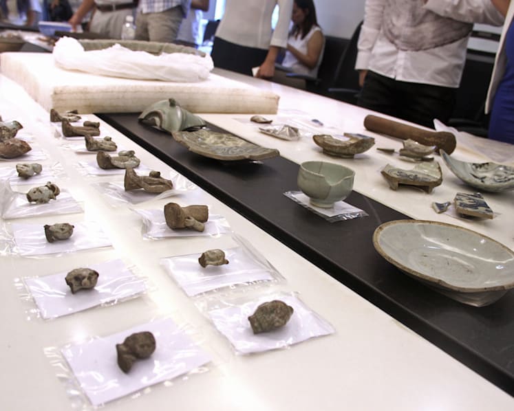 ‘Excavation jackpot’ at Empress Place archaeological dig