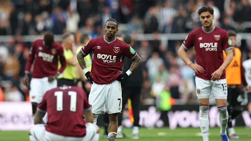 Relegation looming for sloppy West Ham after 3-1 defeat by Newcastle