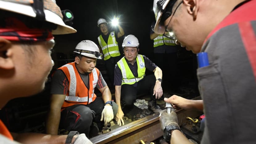 More than 300 engineers, technicians working to repair 'extensive' damage on East-West Line, says Chee Hong Tat More than 300 engineers, technicians working to repair 'extensive' damage on East-West Line, says Chee Hong Tat