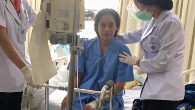 数年来喝饮料代替水 泰国女子险些瘫痪