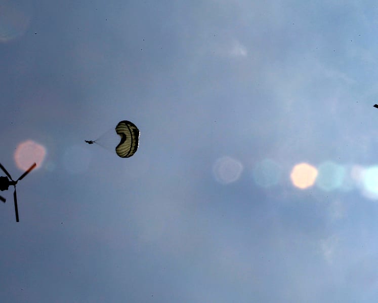 SAF debunks claim that parachutes are packed by China contractors