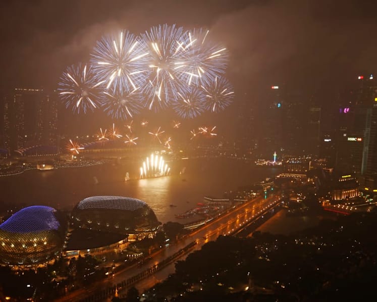 Marina Bay new year countdown: Police to deploy drones for crowd control; advise public to check portal showing real-time crowds