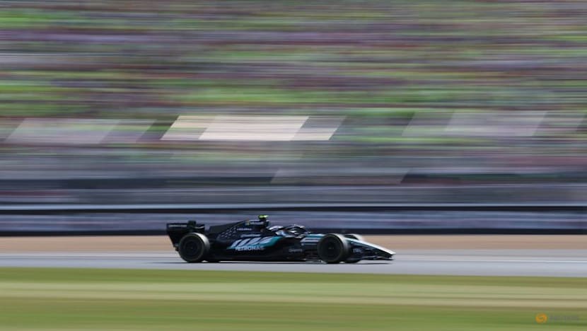 F1 leader Antonelli powers past Hamilton for first sprint win