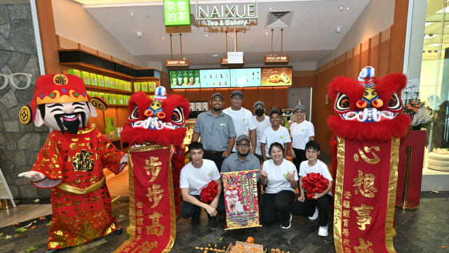 中国顶级茶饮品牌NAIXUE入驻星耀樟宜　开幕有好康！