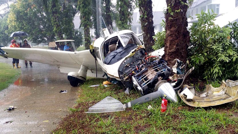Singaporean pilot unhurt as light plane crashes in Johor