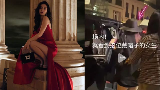 称见到Angelababy观看Lisa疯马秀　爆料网民：看错人了