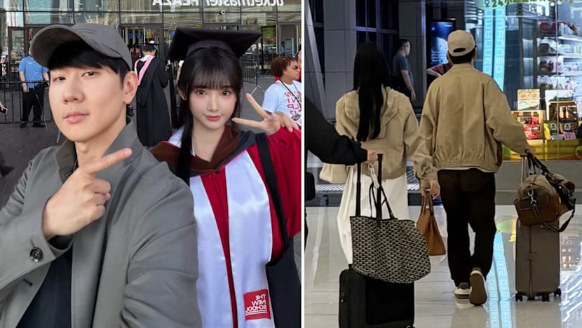 Jj lin girlfriend doting