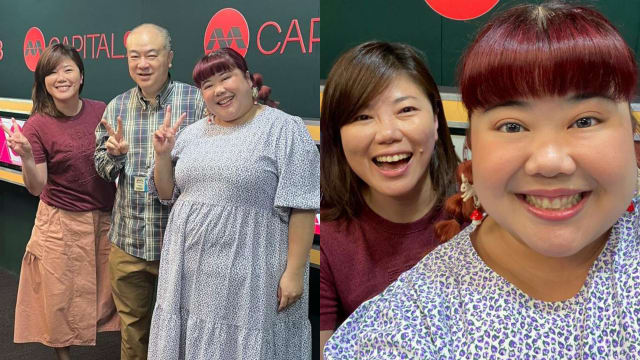 林茜茜当CAPITAL 958嘉宾主持　搭档林灵芝让她频受“惊吓”