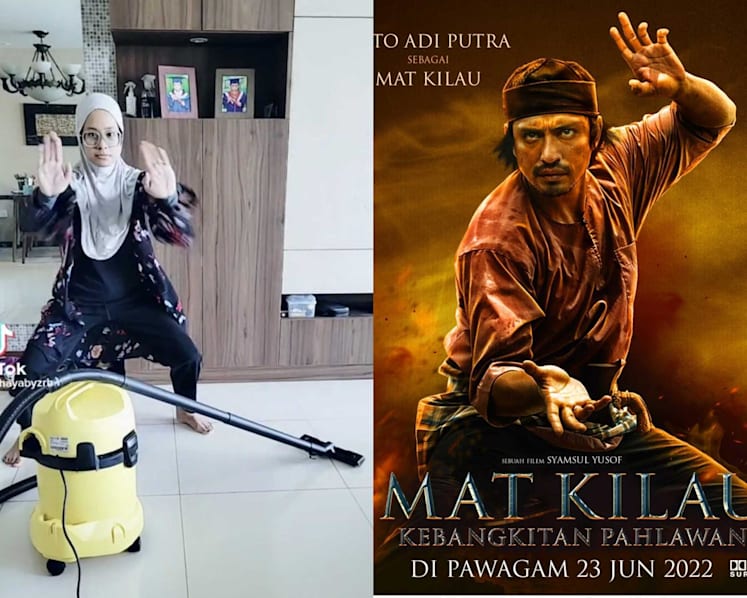 #trending: Malaysian blockbuster hit Mat Kilau inspires fans to bust out silat moves on TikTok