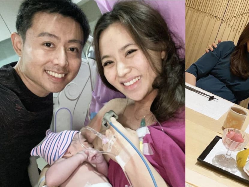 It started out as date night and ended up with she and her husband welcoming their daughter.