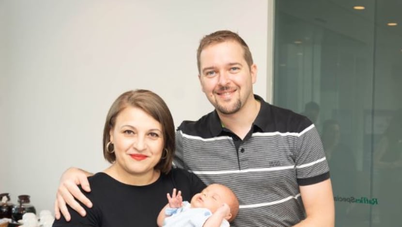 Asia’s first baby born here using new slow-release fertility technique