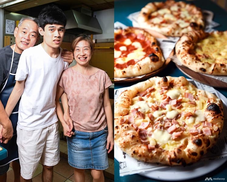 Couple opens pizza hawker stall so their special needs child has a job in the future
