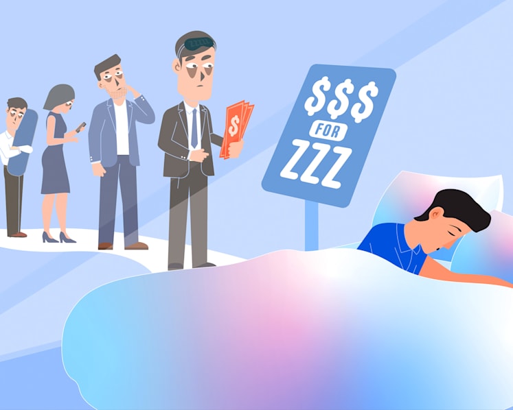 Need a nap? Pay for a place to snooze, or a pillow at the desk will do