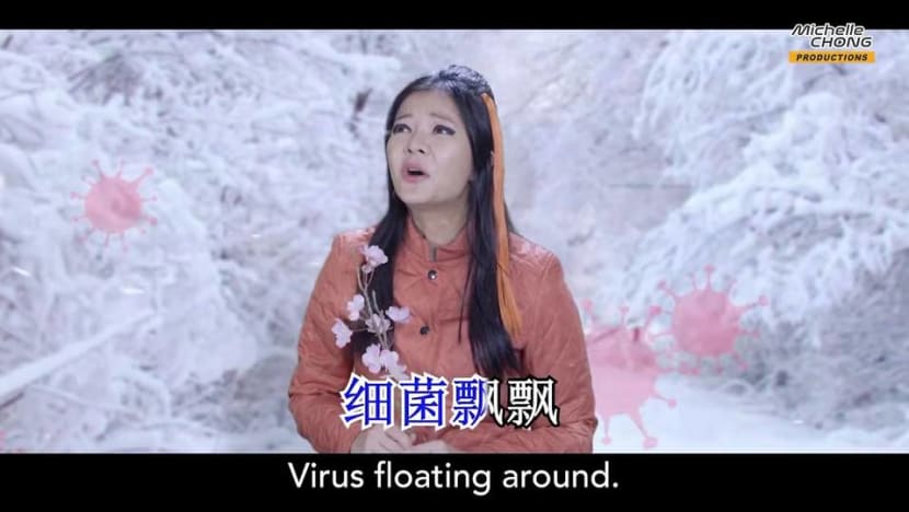 Michelle Chong's Xue Hua Piao Piao reminds you COVID-19 is 'floating around'