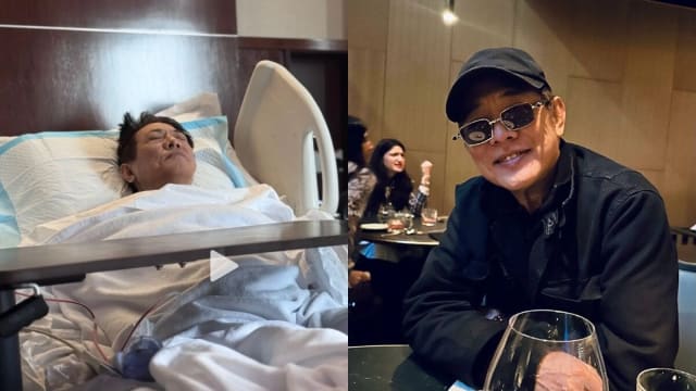 李连杰出院吃刀削面报平安，向太曝其入院原因
