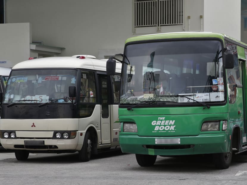 A file photograph of school buses. A file photograph of school buses.