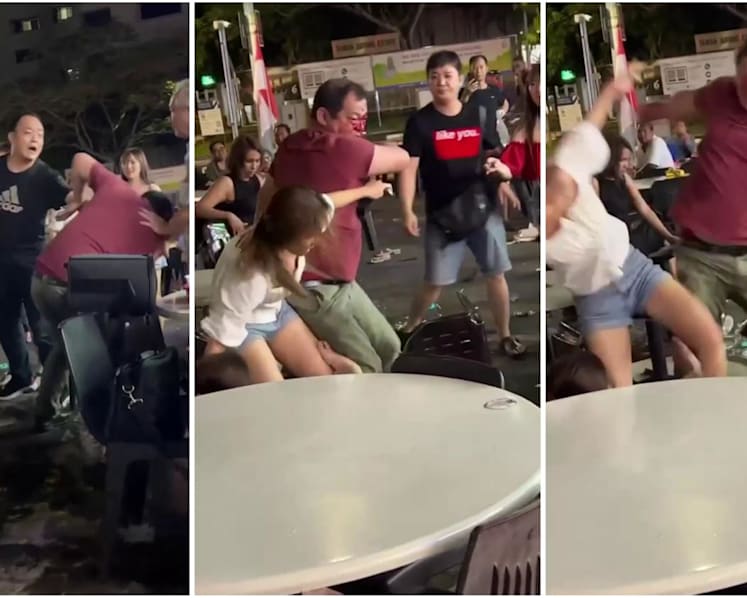 Man and woman arrested for affray after fight in Jurong coffeeshop