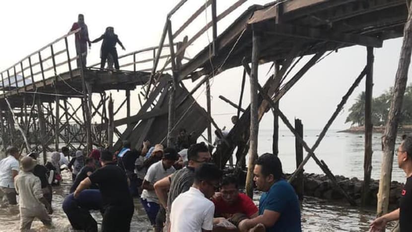 Singaporeans hurt in Batam bridge collapse were Mendaki employees attending a retreat; 26 injured in total