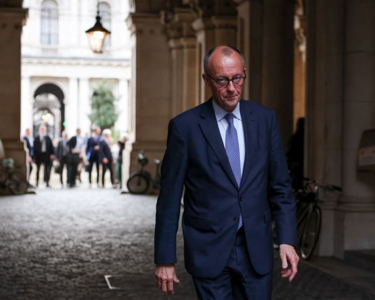 German leader says US strategy shows the need for more European security independence