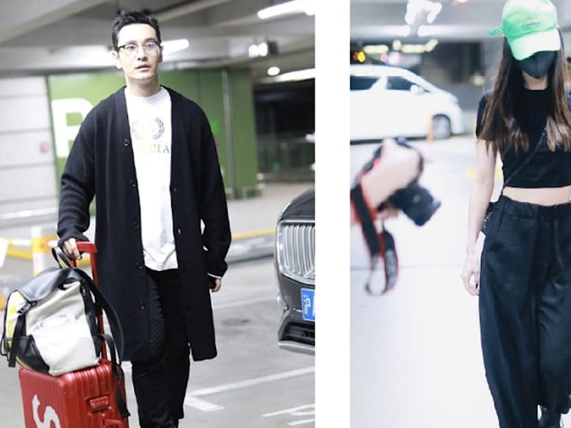 Netizens Can&rsquo;t Get Over Angelababy Wearing A Green Cap Amidst Rumours That She And Huang Xiaoming Have Split