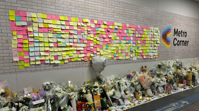 台北车站设置悼念墙 缅怀遇害义勇余家昶