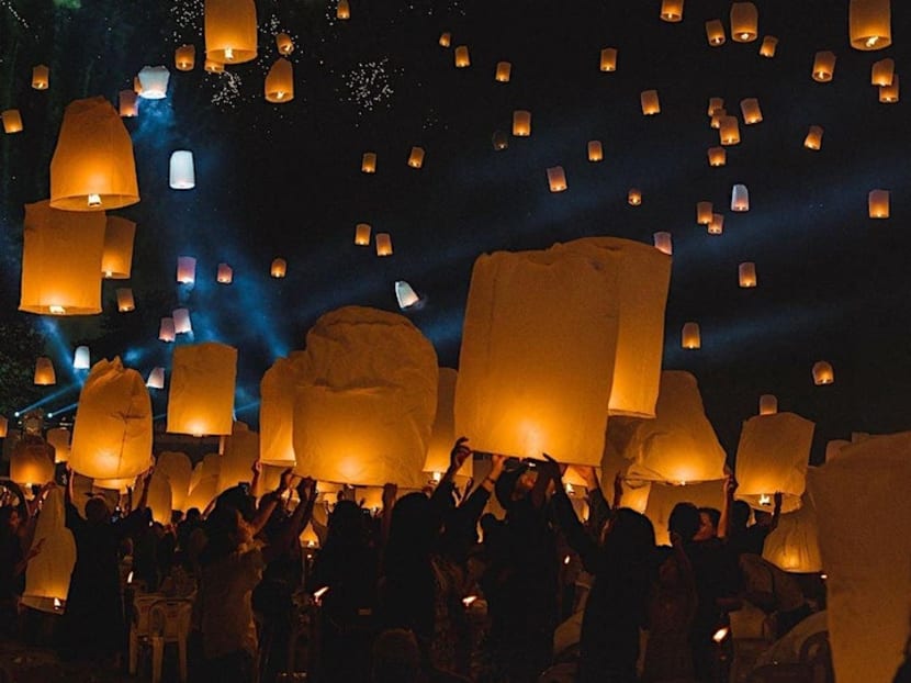 There will be a sky lantern festival happening in Sentosa this February