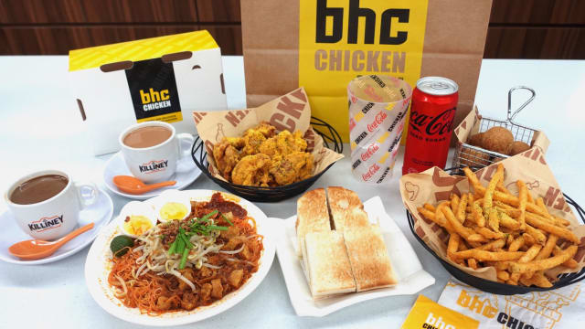 韩国人气炸鸡BHC Chicken开分店　Killiney咖啡、吐司能同桌享用