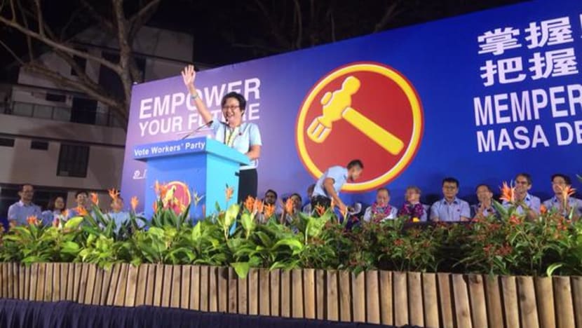 WP holds its first GE2015 rally