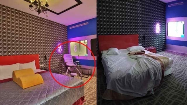 情趣“八爪椅”疑被盗 台湾旅馆发文求归还引热议