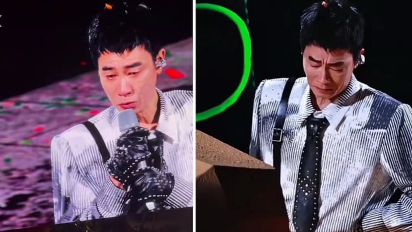 Jordan chan concert cry