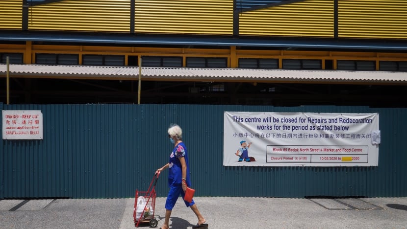Fengshan, ABC Brickworks stallholders grapple with extended closure as renovations stopped during circuit breaker