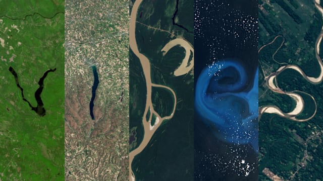 大自然才是艺术家！NASA隐藏版网站“Your Name In Landsat”让你用河流、山脉拼出你的名字