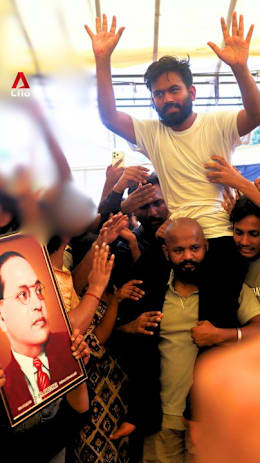 India's 'cockroach' party supporters celebrate education minister's resignation
