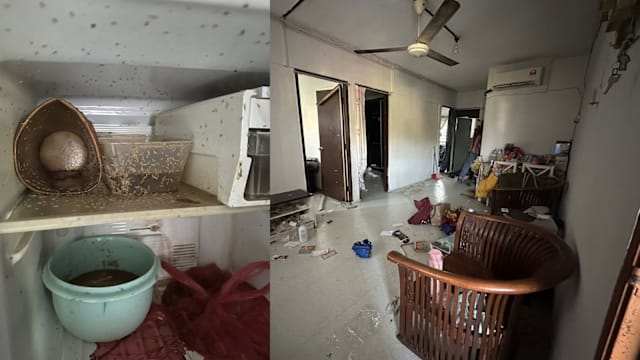 吉隆坡房东揭弃屋惨况 堆满腐臭垃圾蛆虫爬满冰箱