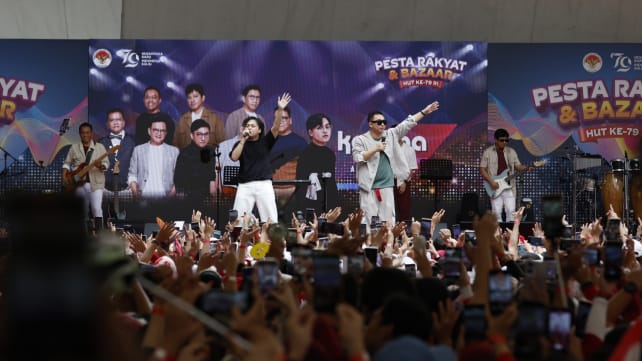 Kahitna hingga Rischa KDI ramaikan Pesta Rakyat HUT ke-79 RI di Singapura