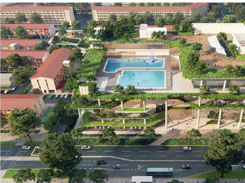 The multistorey 0.9ha development — bigger than a football field — will be called Chill @ Chong Pang.