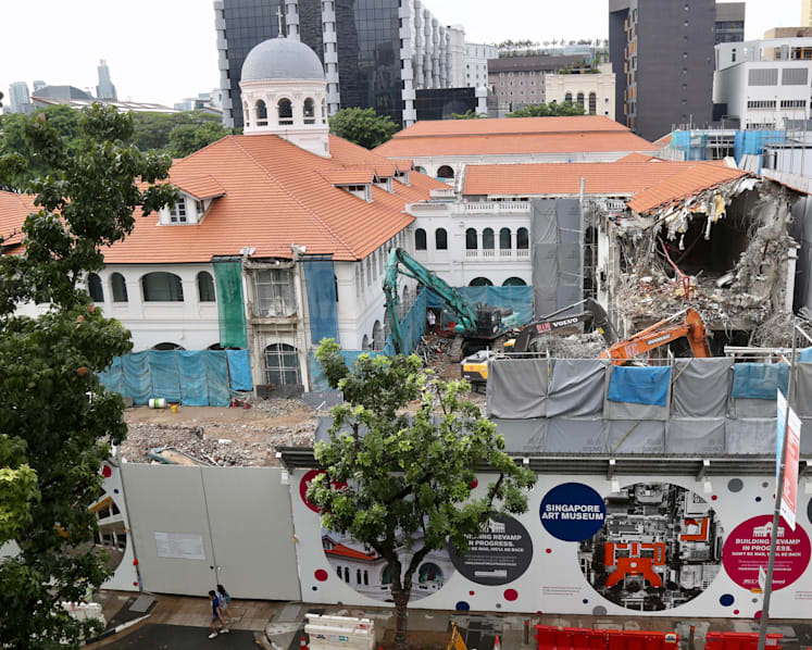 Buildings at old SJI campus being torn down are later additions not gazetted for preservation: S'pore Art Museum