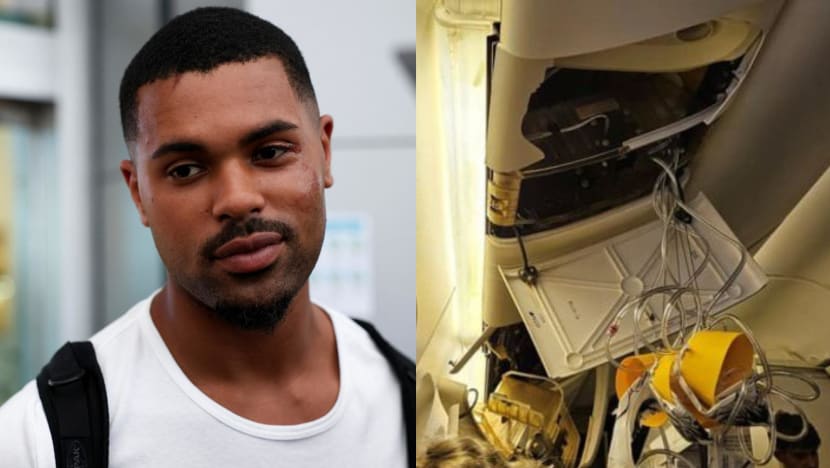 'I'm very fortunate': British passenger on SQ321 counts himself lucky to have suffered only minor injuries