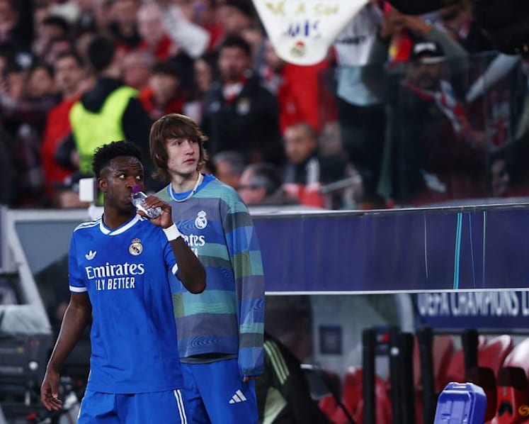 Real Madrid game at Benfica suspended after Vinicius alleges racist slur
