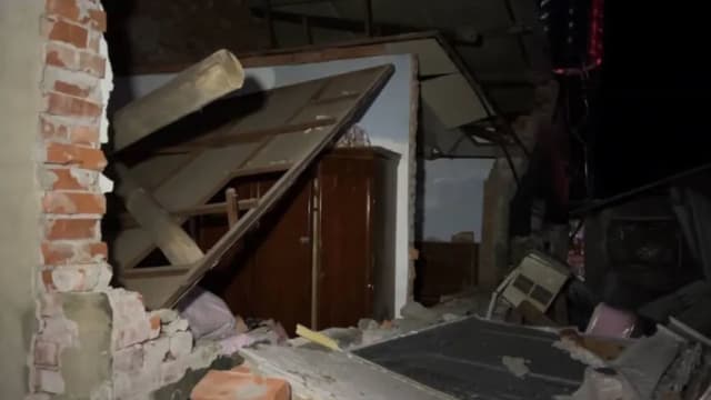 台湾嘉义发生6.4级地震 全岛余震不断