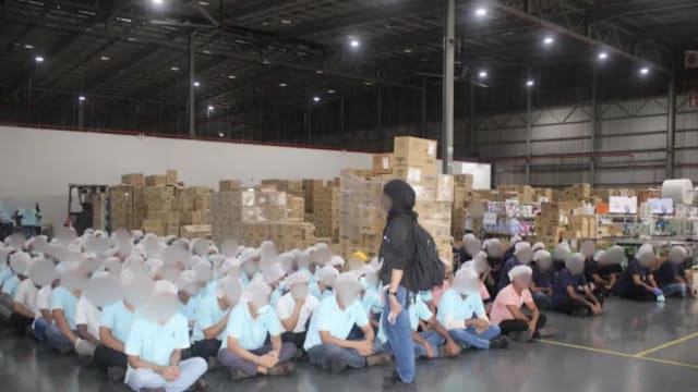 森美兰州移民局展开两天取缔行动  逮77非法入境者