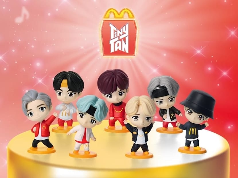 BTS TinyTan McDonald's Happy Meals land in Singapore: 2 editions will be released starting Sep 25
