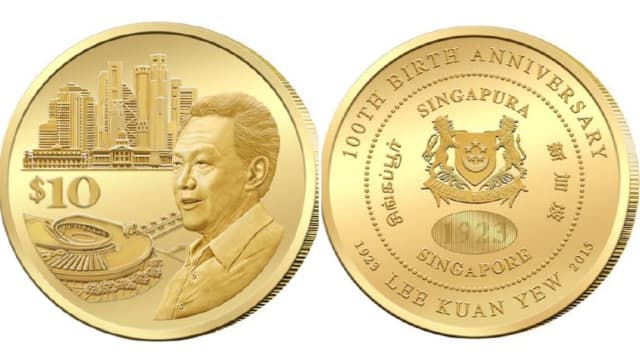 申购李光耀纪念币 金管局提醒用正确官网 